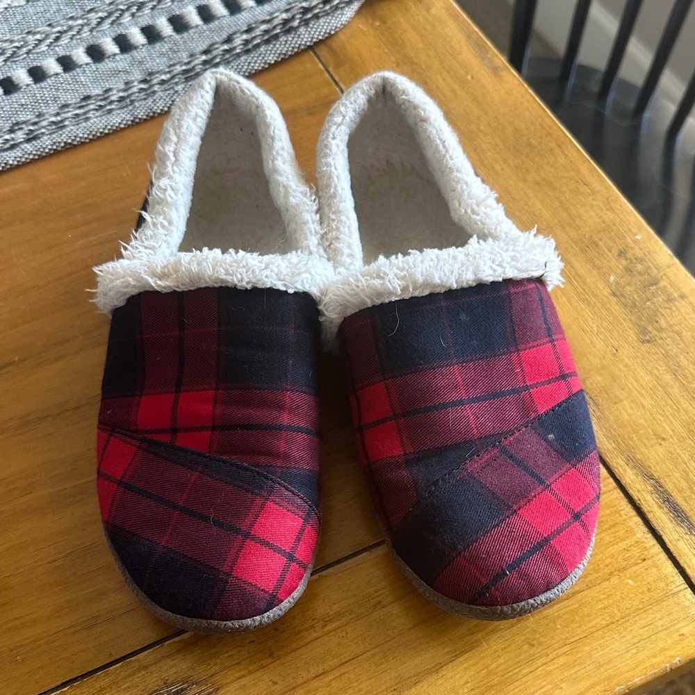 Toms Women’s Slippers - Buffalo Plaid